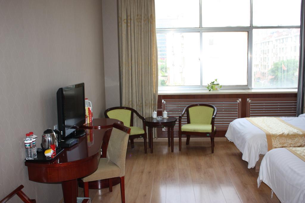 Qingdao Hongyun Jiahe Business Hotel Exterior foto