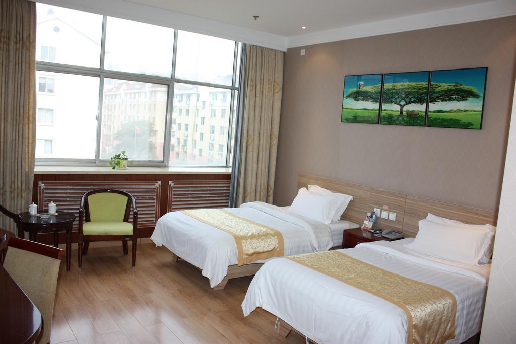 Qingdao Hongyun Jiahe Business Hotel Exterior foto